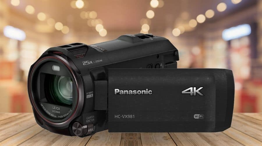 Panasonic HC-VX981K 4K Ultra HD Camcorder