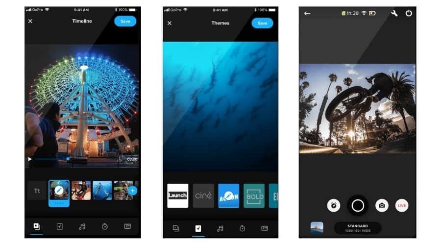 GoPro Mobile video editing app