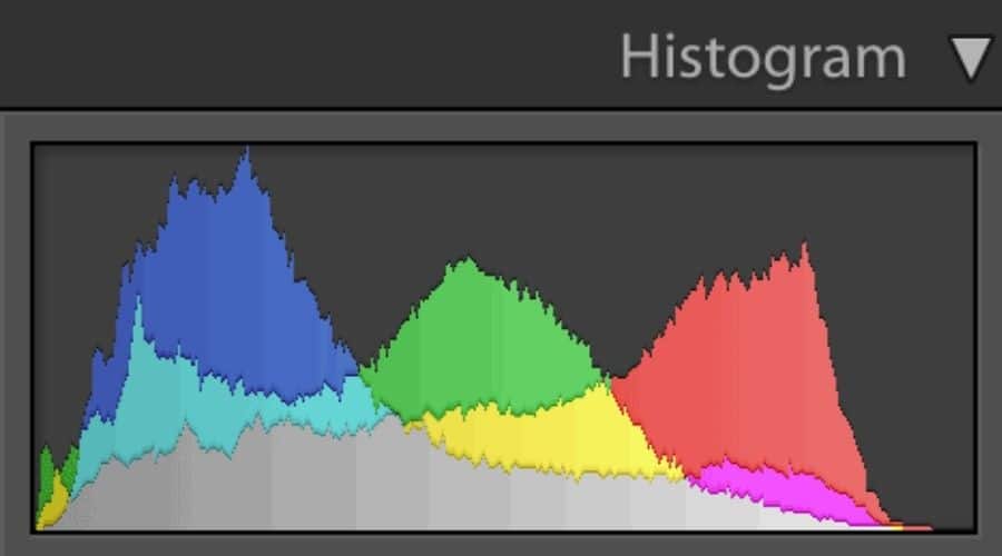 Histogram in a camera